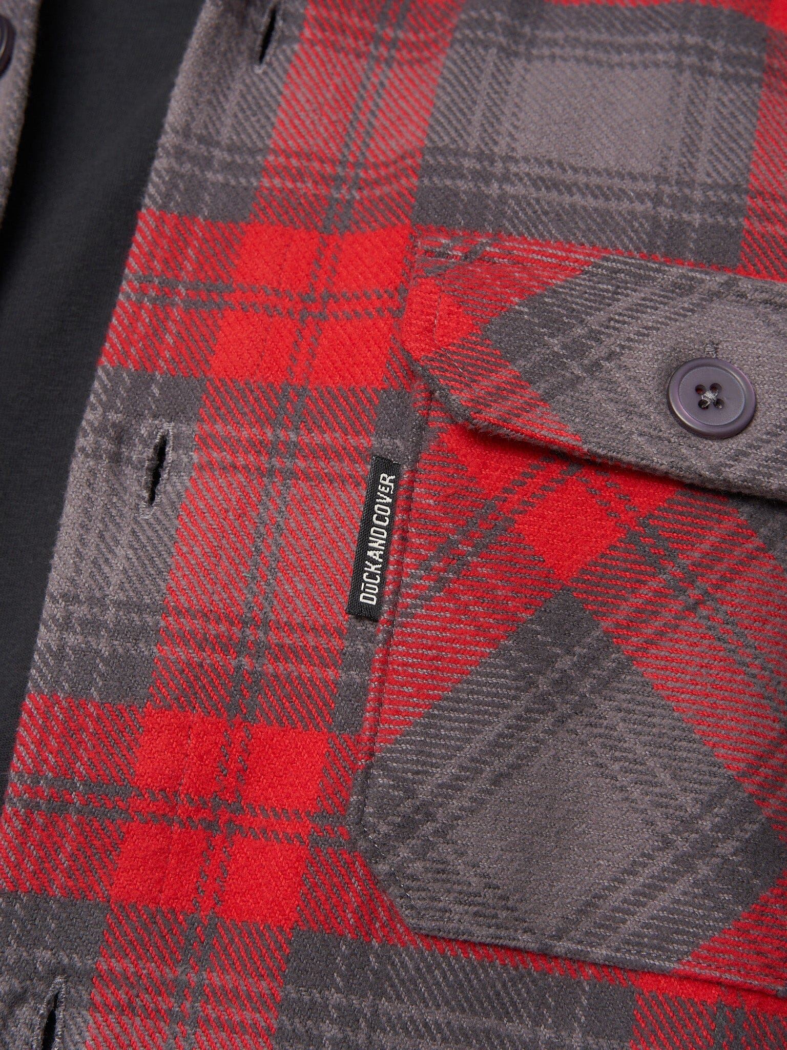 Willington Overshirt Red Check - Image 7